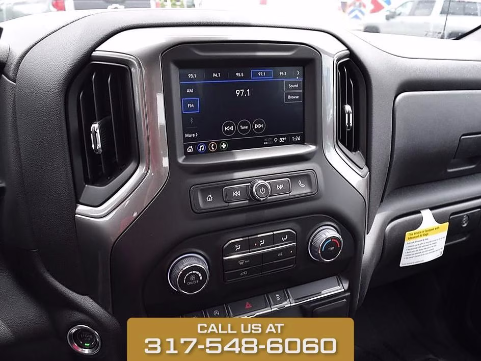 2026 Summit White Chevrolet Silverado 1500 WT 4X4 Truck
