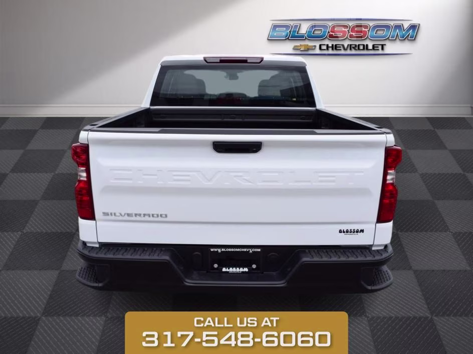 2026 Summit White Chevrolet Silverado 1500 WT 4X4 Truck