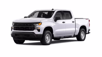 2026 White Chevrolet Silverado 1500 WT 4X4 Truck
