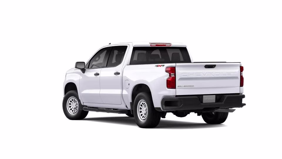 2026 White Chevrolet Silverado 1500 WT 4X4 Truck
