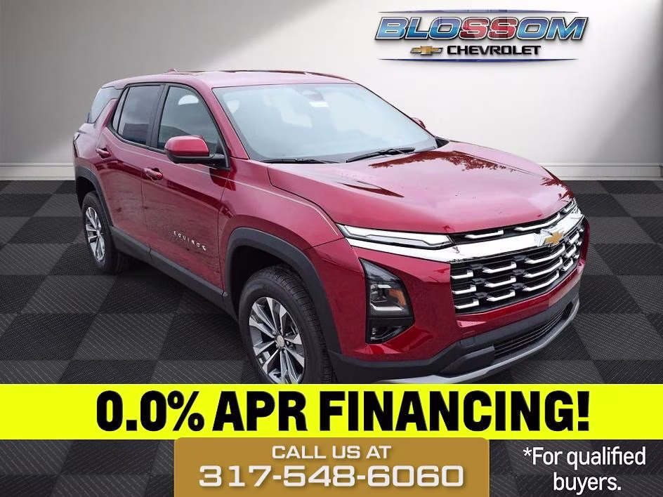 2026 Radiant Red Chevrolet Equinox LT FWD SUV