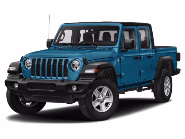 2021 Hydro Blue Pearlcoat Jeep Gladiator Sport 4X4 Truck