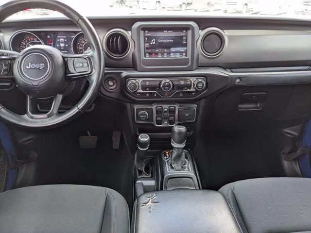 2021 Hydro Blue Pearlcoat Jeep Gladiator Sport 4X4 Truck