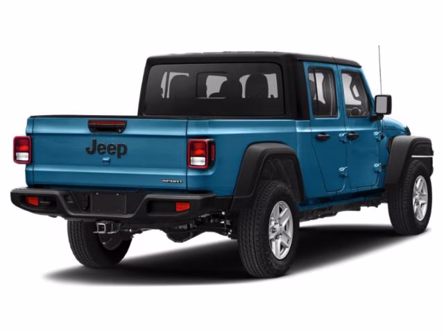 2021 Hydro Blue Pearlcoat Jeep Gladiator Sport 4X4 Truck