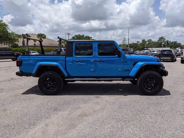 2021 Hydro Blue Pearlcoat Jeep Gladiator Sport 4X4 Truck