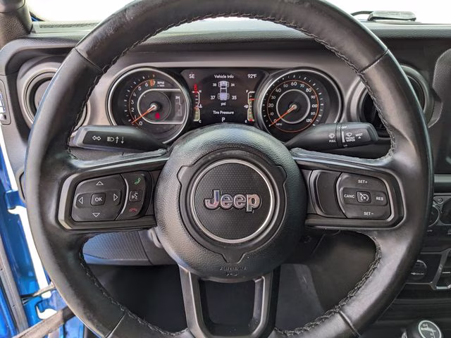 2021 Hydro Blue Pearlcoat Jeep Gladiator Sport 4X4 Truck