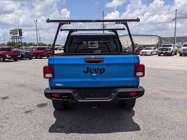 2021 Hydro Blue Pearlcoat Jeep Gladiator Sport 4X4 Truck
