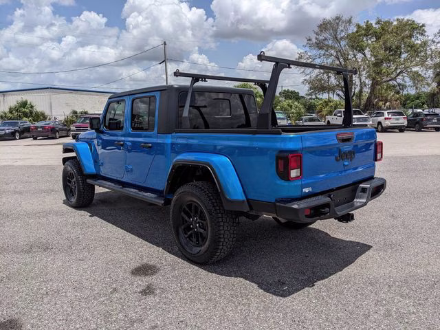2021 Hydro Blue Pearlcoat Jeep Gladiator Sport 4X4 Truck