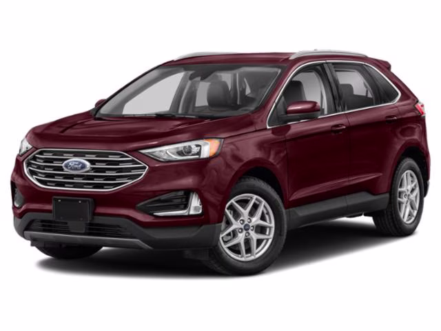 2021 Burgundy Velvet Ford Edge SEL FWD Crossover