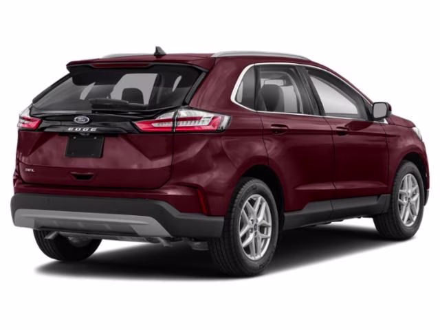 2021 Burgundy Velvet Ford Edge SEL FWD Crossover