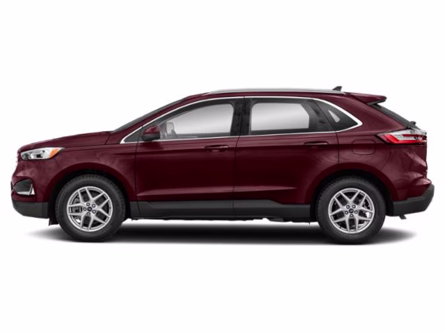 2021 Burgundy Velvet Ford Edge SEL FWD Crossover