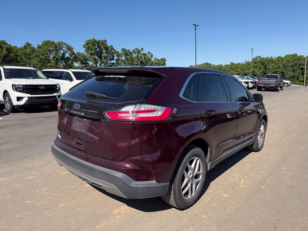 2021 BURGUNDY VELVET MET TINT CC Ford Edge SEL FWD SUV