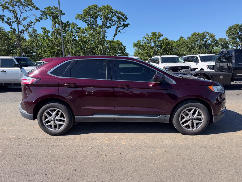2021 BURGUNDY VELVET MET TINT CC Ford Edge SEL FWD SUV
