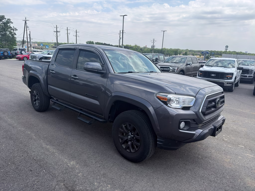 2021 Magnetic Gray Metallic Toyota Tacoma SR5 RWD Truck