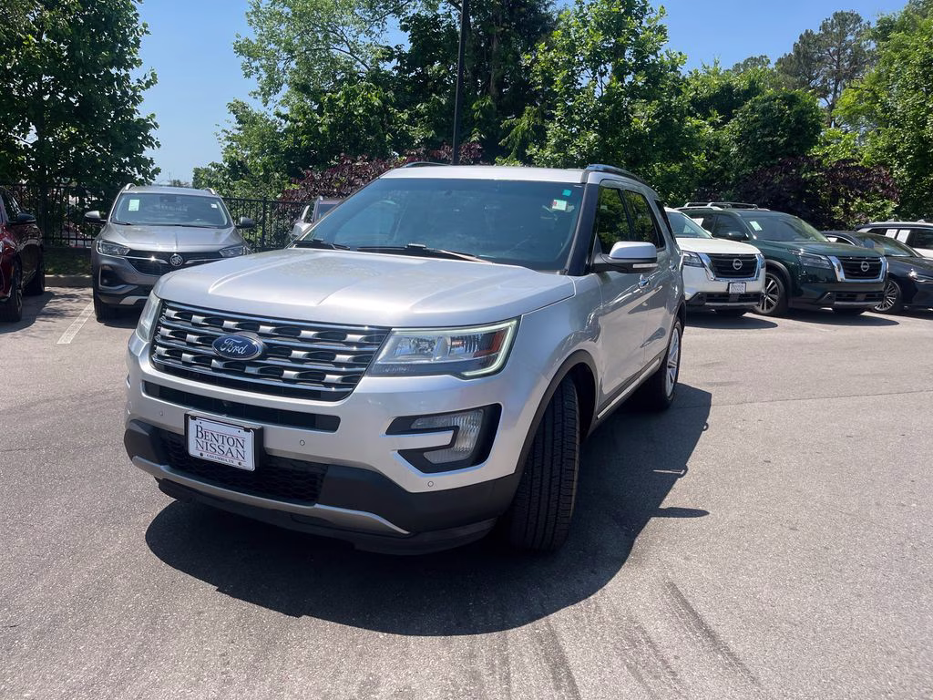 2016 Ingot Silver Ford Explorer Limited 4X4 SUV