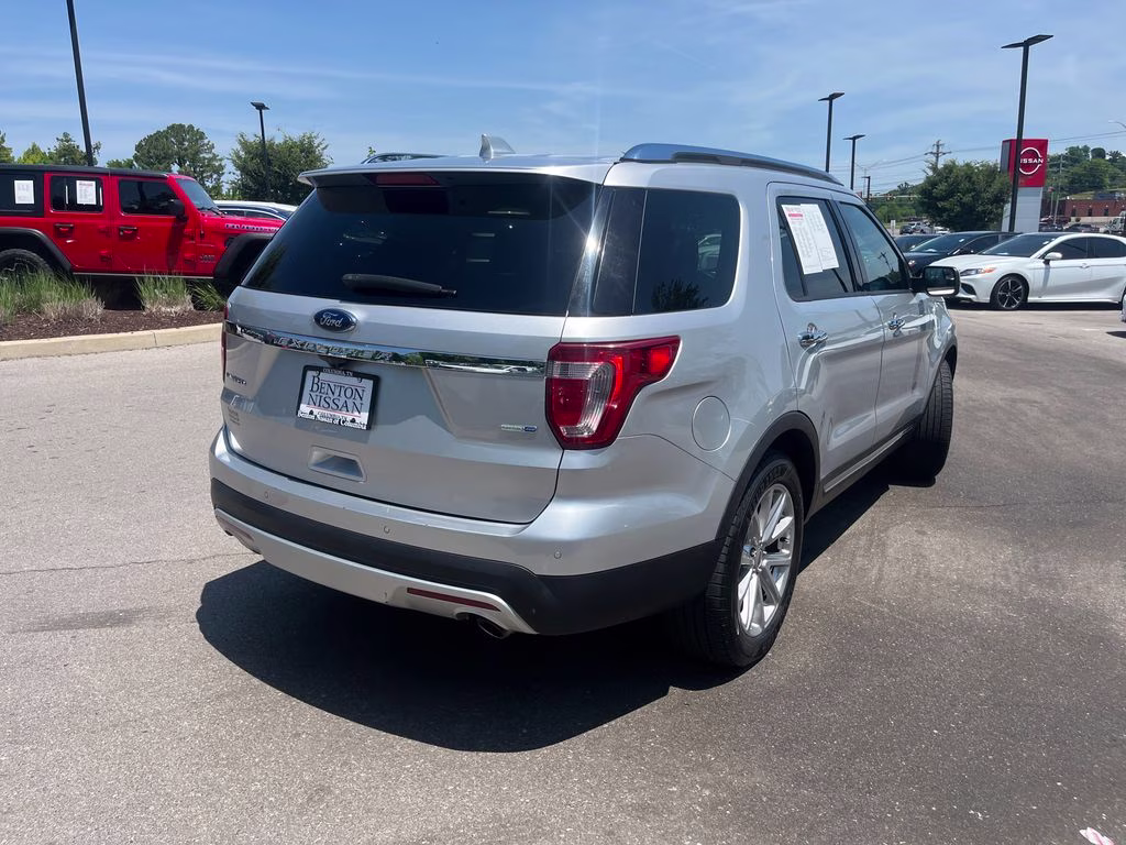 2016 Ingot Silver Ford Explorer Limited 4X4 SUV