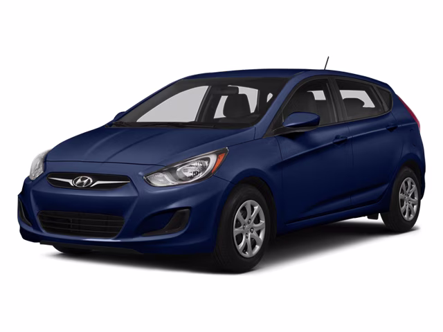 2014 Marathon Blue Pearl Hyundai Accent SE FWD Hatchback
