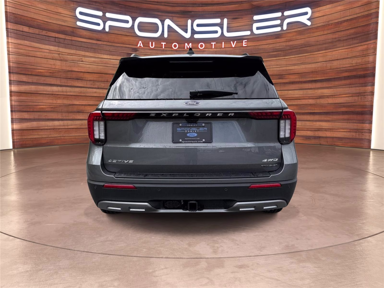 2026 CARBONIZED SPACE GRAY Ford Explorer Active w/200A Pkg 4X4 SUV