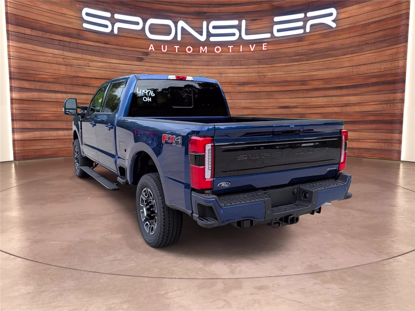 2026 Argon Blue Ford Super Duty F-350 SRW Platinum 4X4 Truck