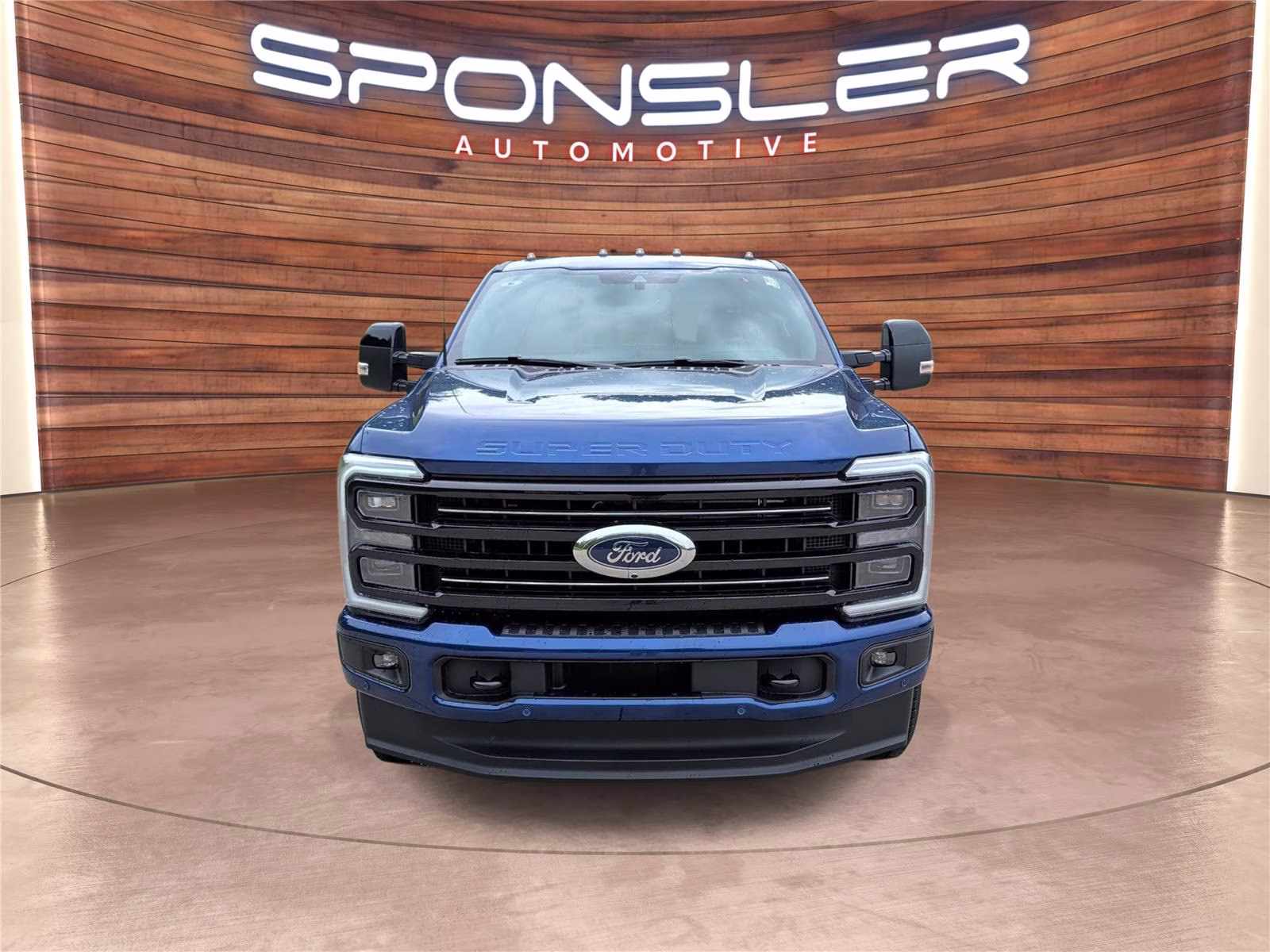 2026 Argon Blue Ford Super Duty F-350 SRW Platinum 4X4 Truck