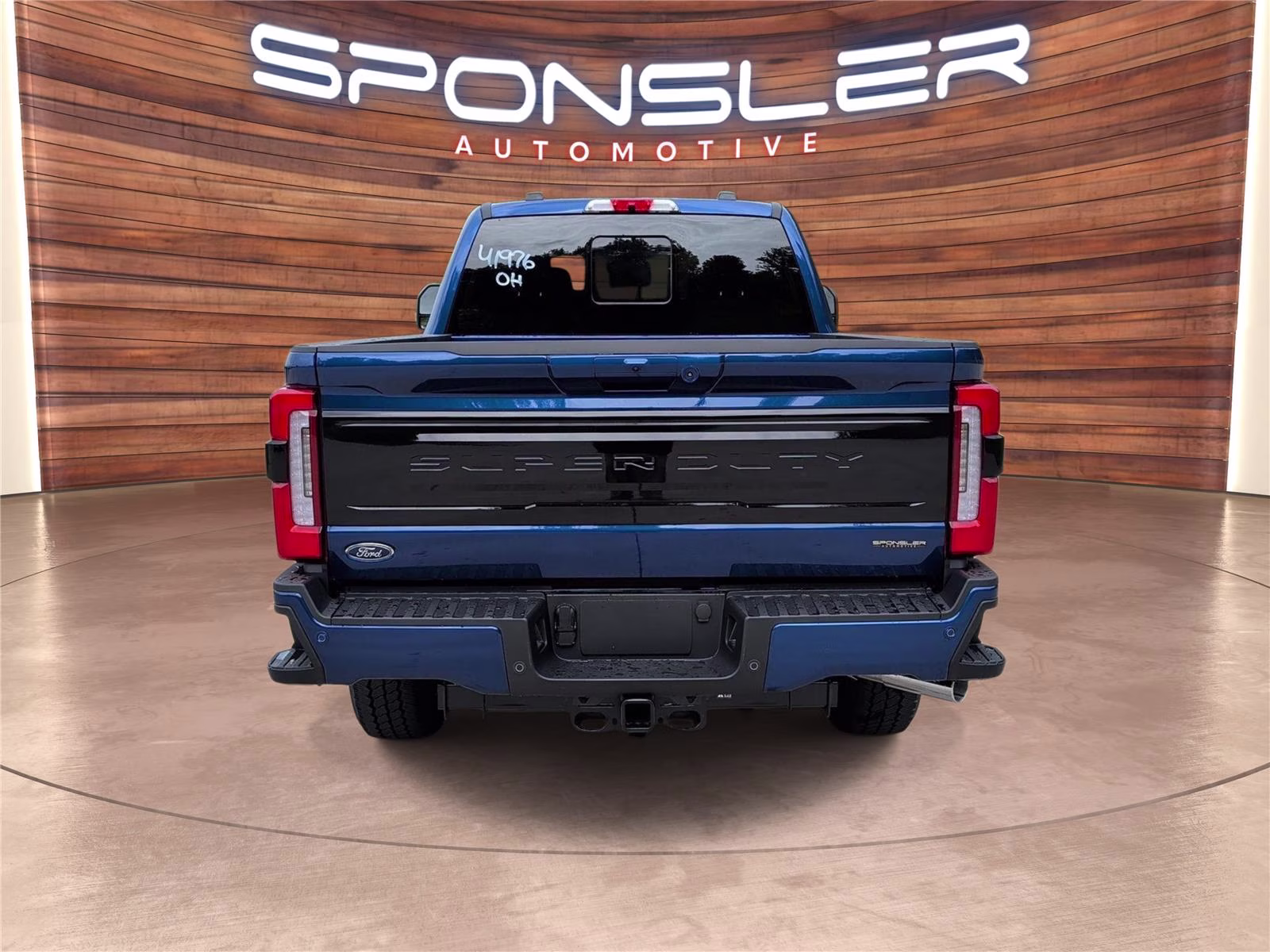 2026 Argon Blue Ford Super Duty F-350 SRW Platinum 4X4 Truck