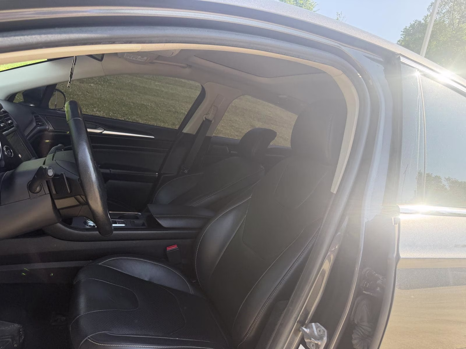2017 Magnetic Ford Fusion Titanium AWD Sedan