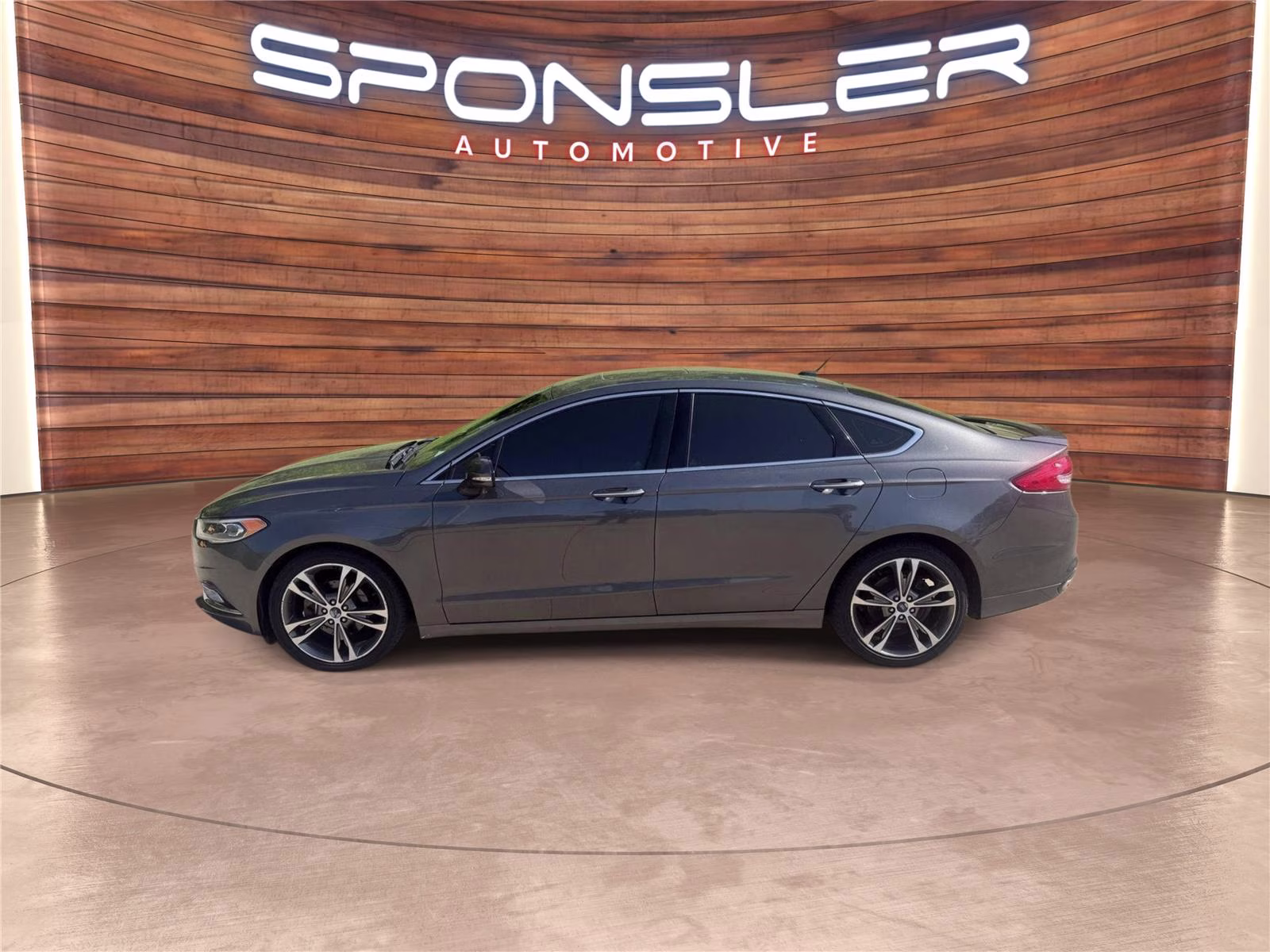 2017 Magnetic Ford Fusion Titanium AWD Sedan