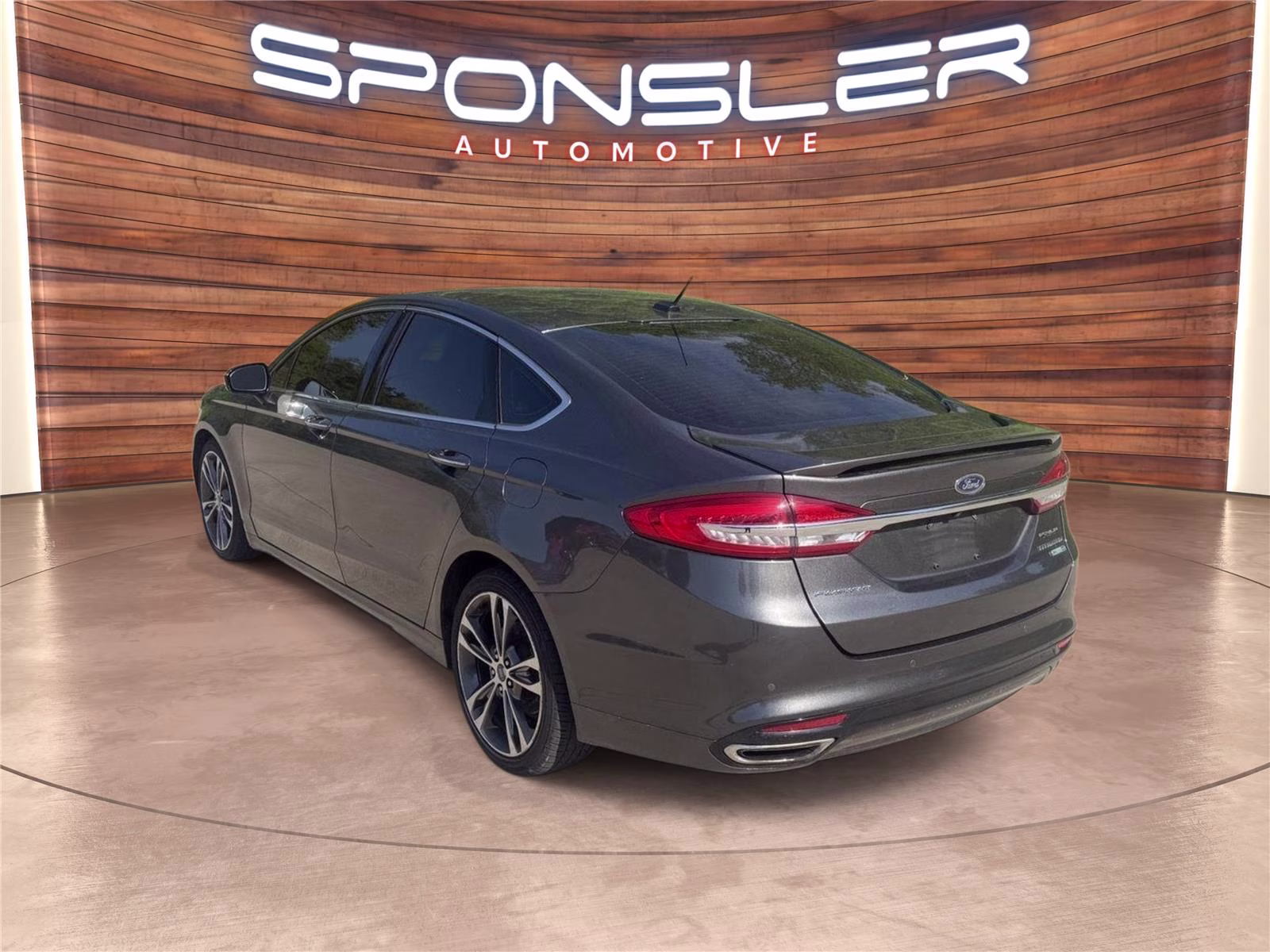 2017 Magnetic Ford Fusion Titanium AWD Sedan