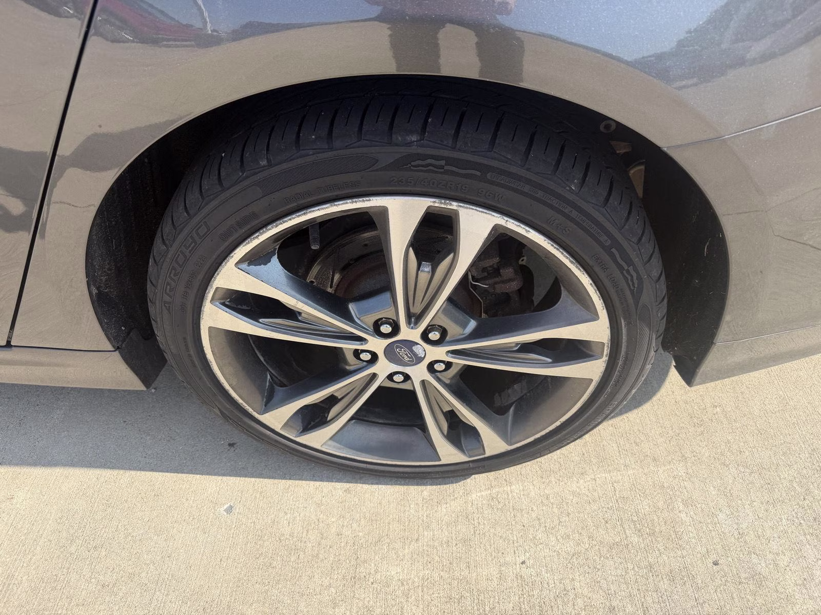 2017 Magnetic Ford Fusion Titanium AWD Sedan