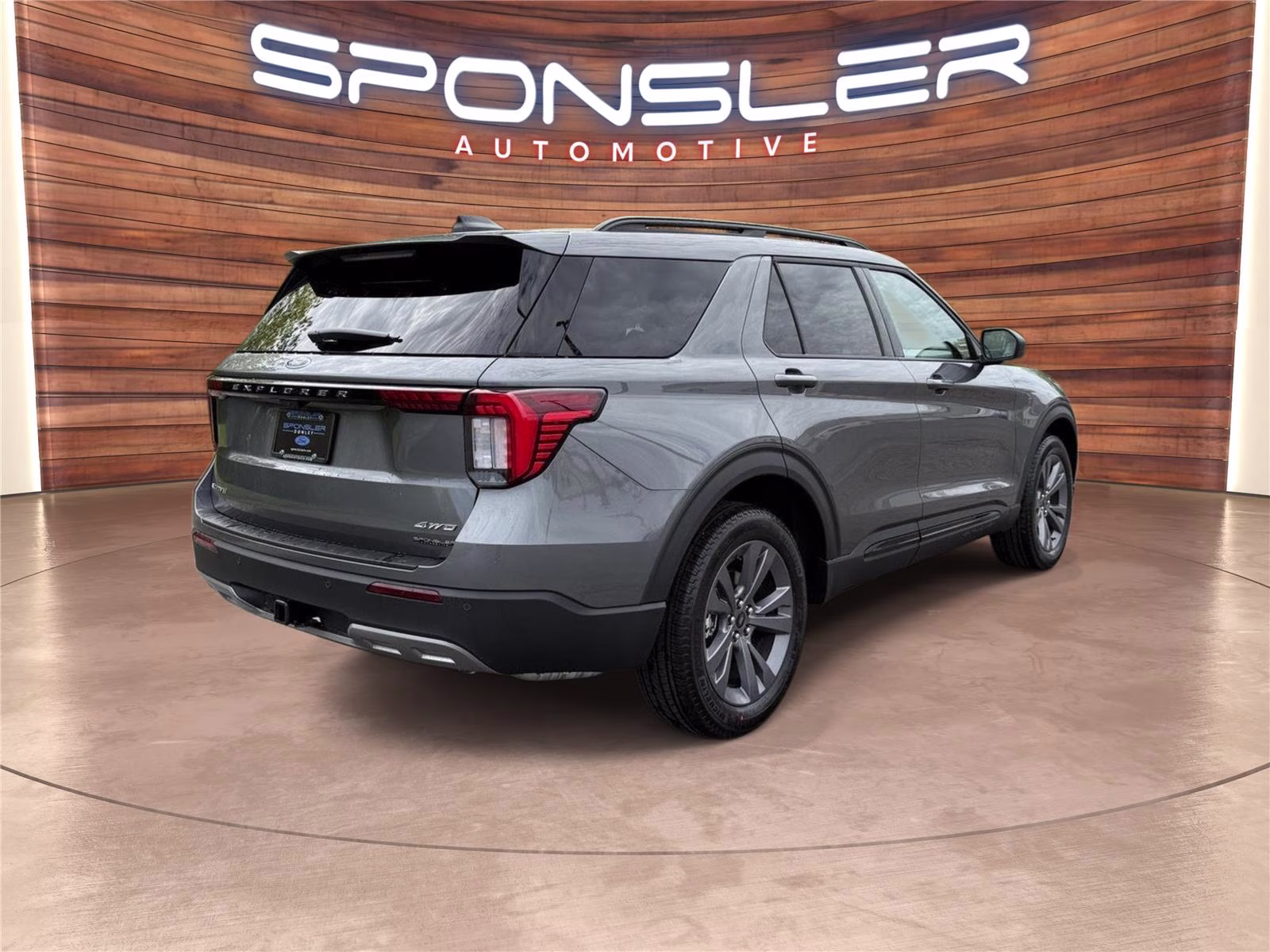 2026 CARBONIZED SPACE GRAY Ford Explorer Active w/200A Pkg 4X4 SUV