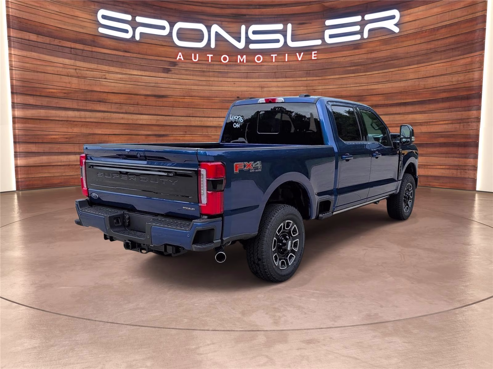 2026 Argon Blue Ford Super Duty F-350 SRW Platinum 4X4 Truck