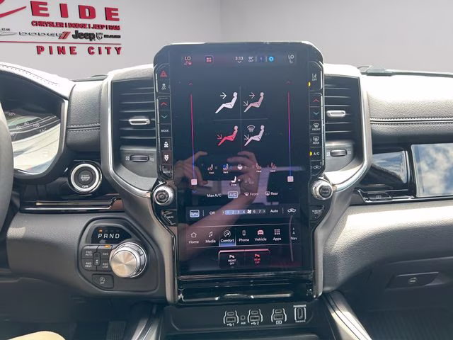 2026 Diamond Black Crystal Pearlcoat Ram 1500 Laramie Night Edition 4X4 Truck