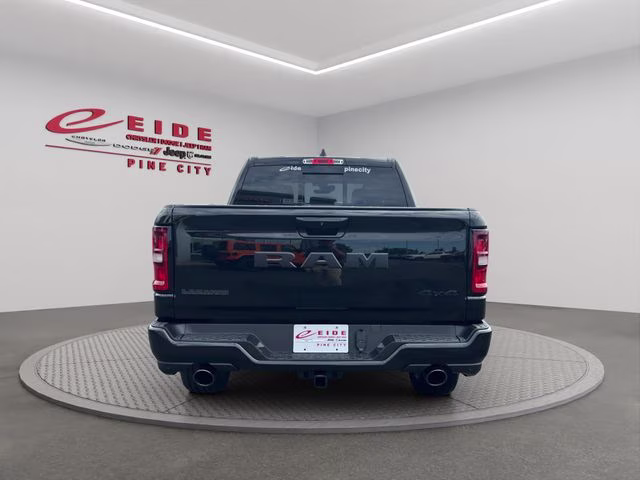 2026 Diamond Black Crystal Pearlcoat Ram 1500 Laramie Night Edition 4X4 Truck