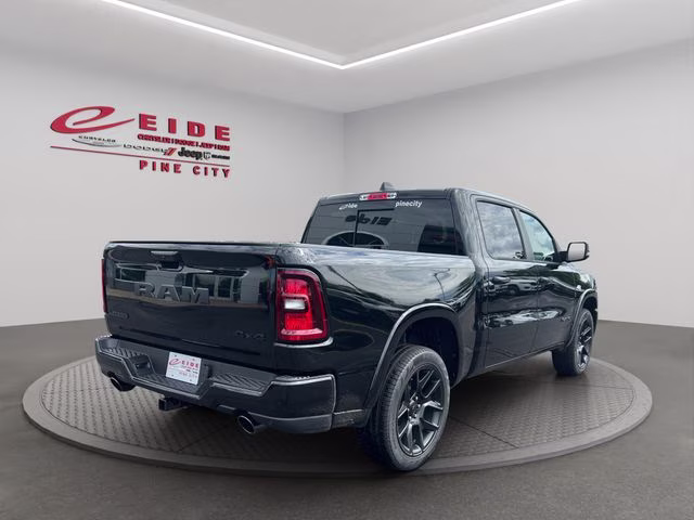 2026 Diamond Black Crystal Pearlcoat Ram 1500 Laramie Night Edition 4X4 Truck