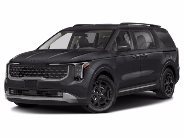 2026 Aurora Black Pearl Kia Carnival Hybrid SX FWD Van