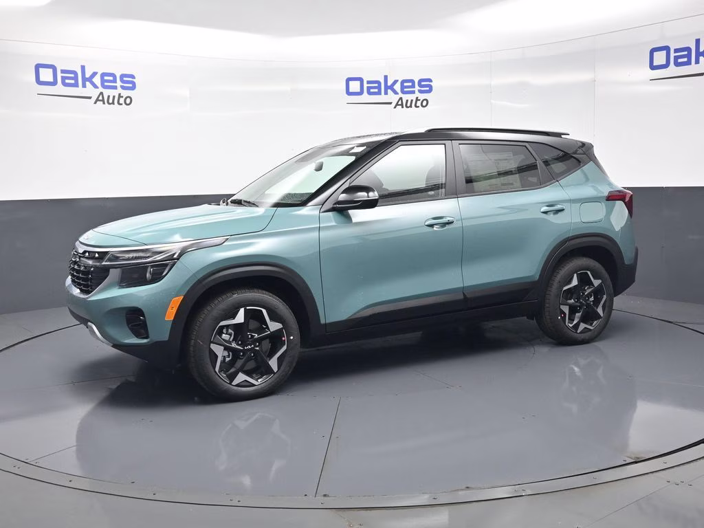 2026 Pluton Blue/Black Roof Kia Seltos S AWD SUV