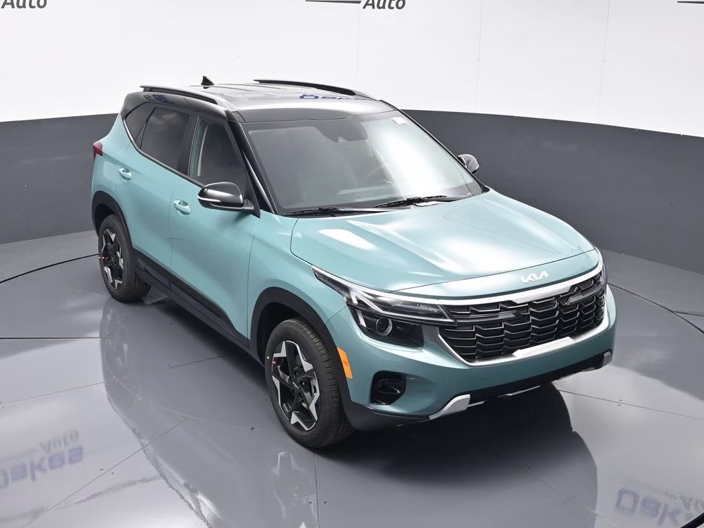 2026 Pluton Blue/Black Roof Kia Seltos S AWD SUV