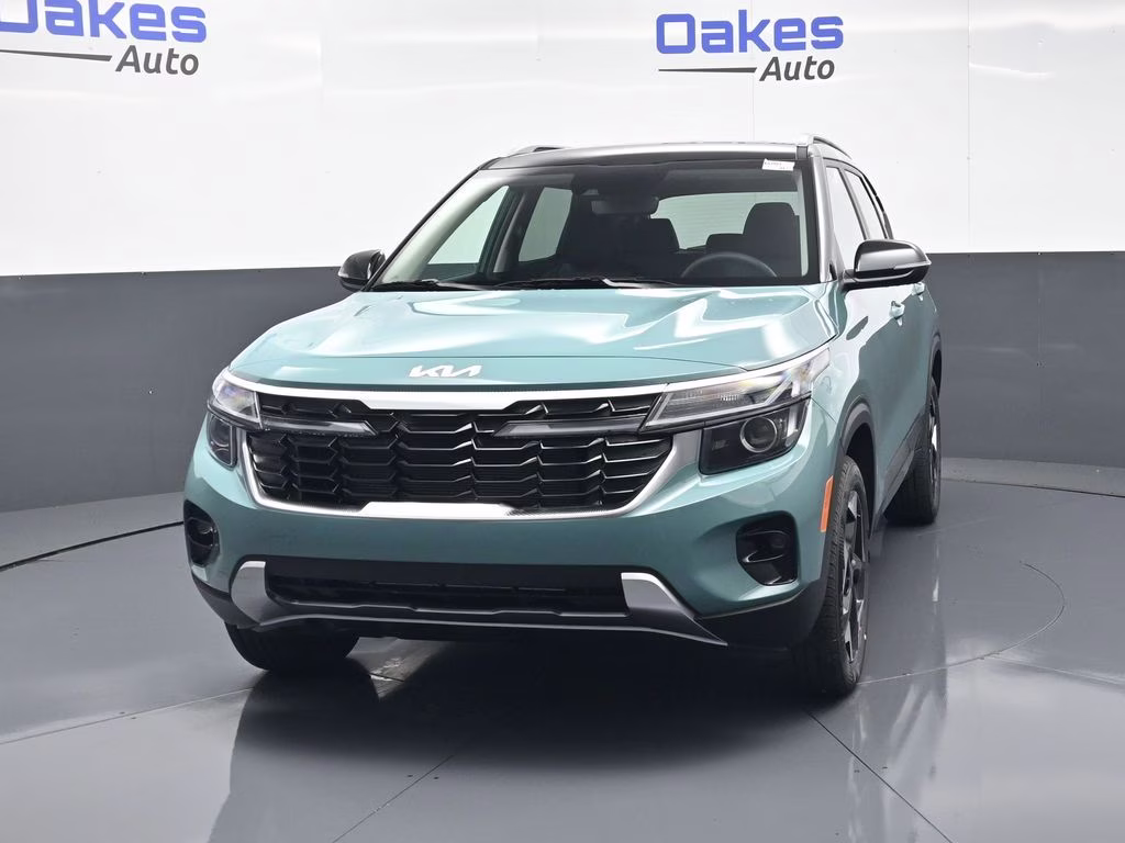 2026 Pluton Blue/Black Roof Kia Seltos S AWD SUV