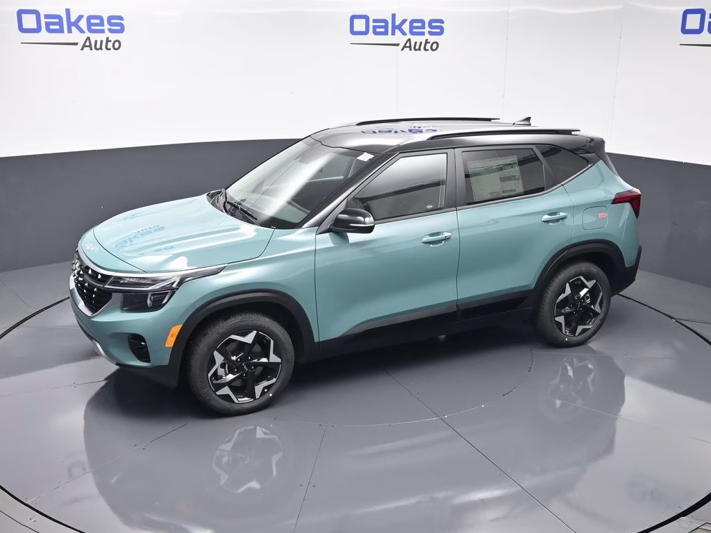 2026 Pluton Blue/Black Roof Kia Seltos S AWD SUV