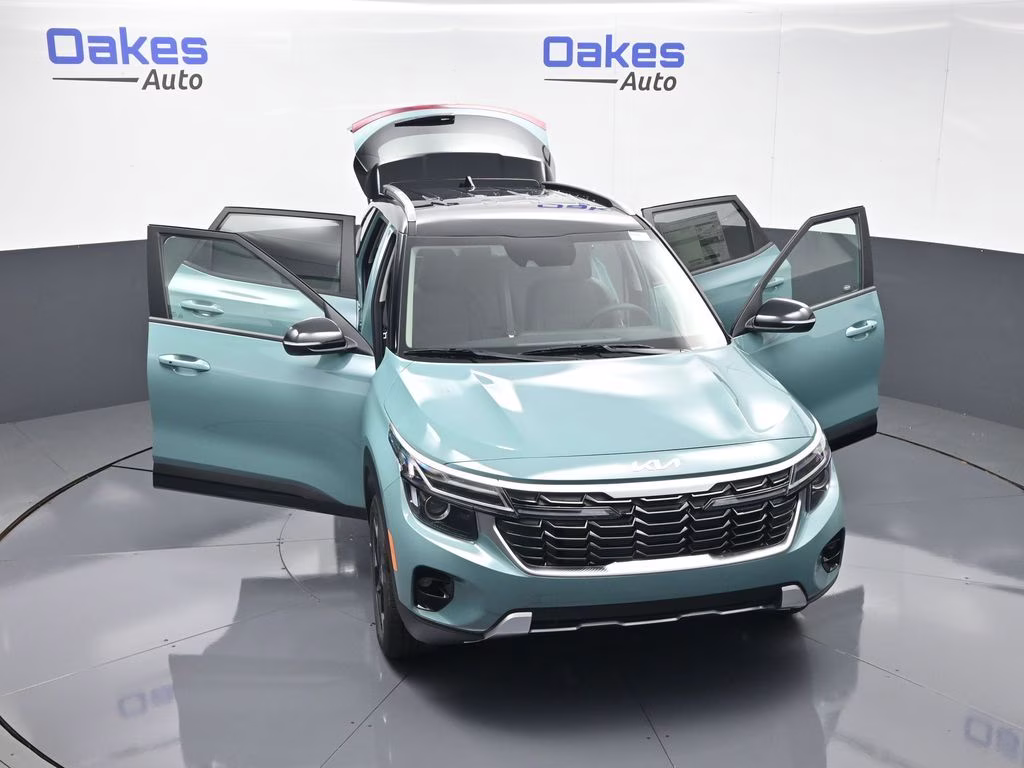 2026 Pluton Blue/Black Roof Kia Seltos S AWD SUV