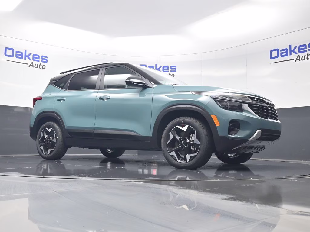 2026 Pluton Blue/Black Roof Kia Seltos S AWD SUV