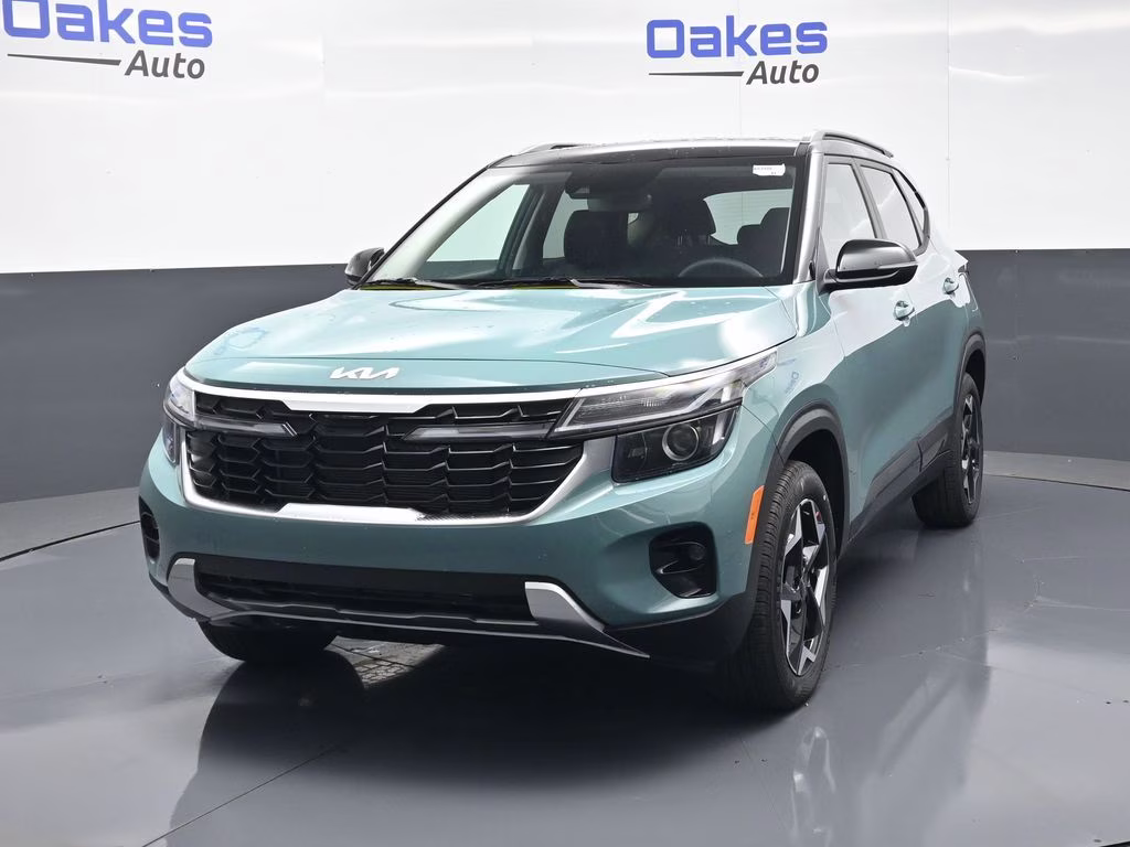 2026 Pluton Blue/Black Roof Kia Seltos S AWD SUV