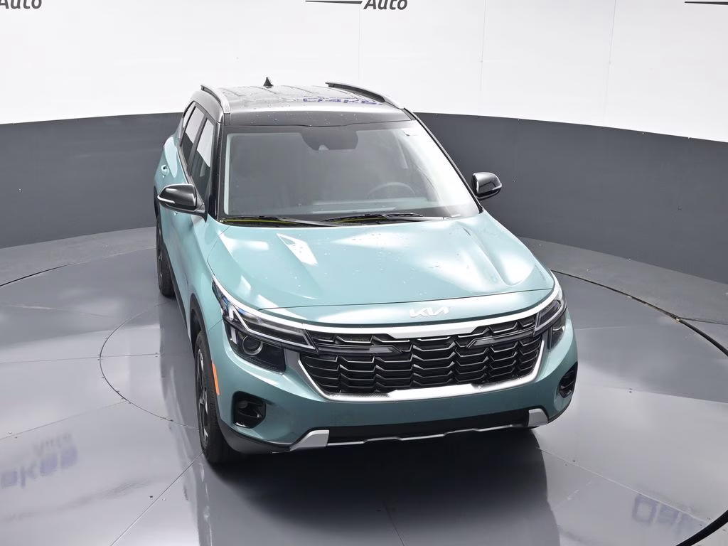2026 Pluton Blue/Black Roof Kia Seltos S AWD SUV
