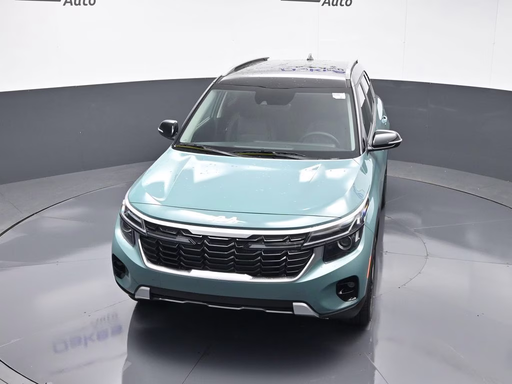 2026 Pluton Blue/Black Roof Kia Seltos S AWD SUV