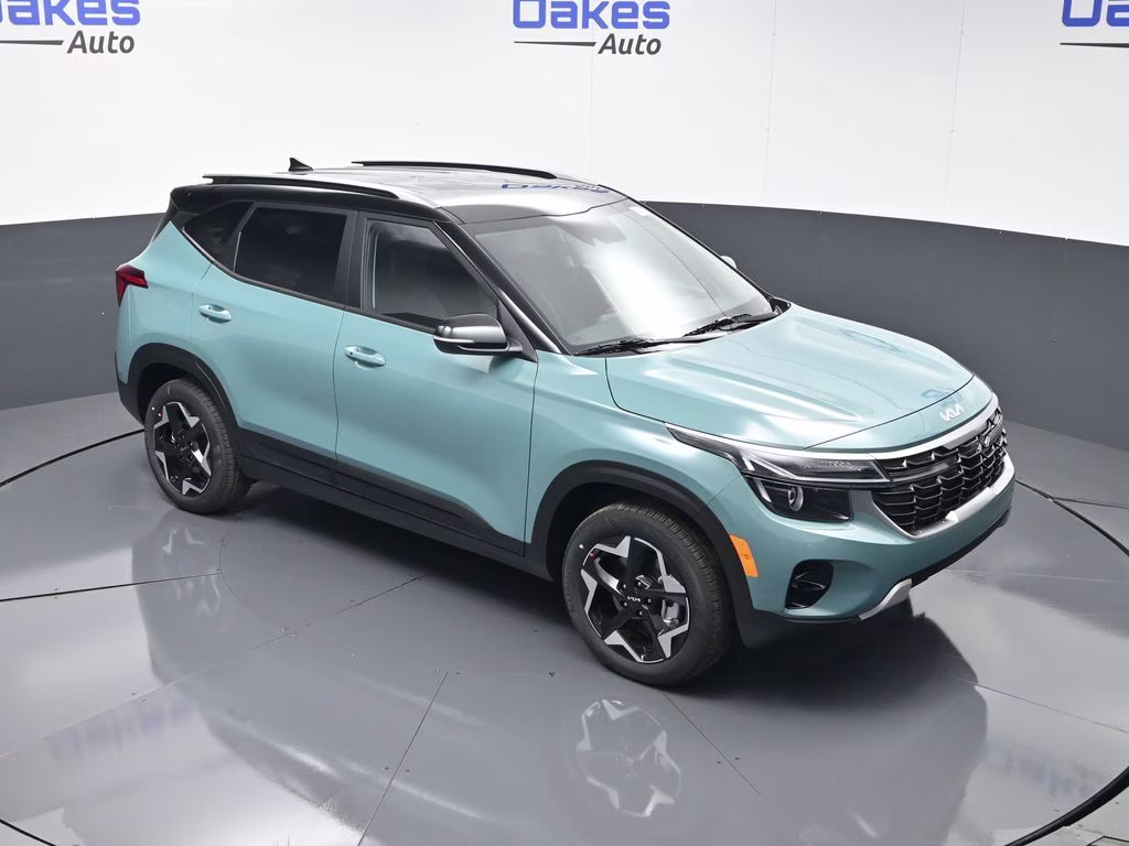 2026 Pluton Blue/Black Roof Kia Seltos S AWD SUV