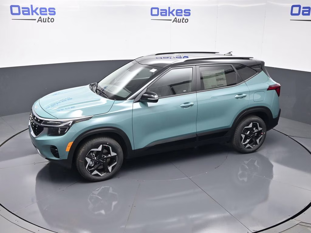 2026 Pluton Blue/Black Roof Kia Seltos S AWD SUV