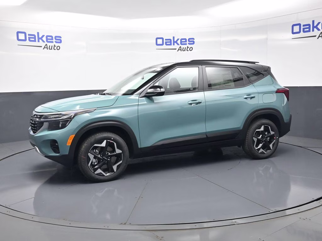 2026 Pluton Blue/Black Roof Kia Seltos S AWD SUV