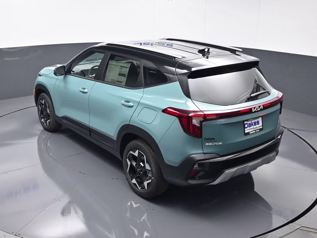 2026 Pluton Blue/Black Roof Kia Seltos S AWD SUV