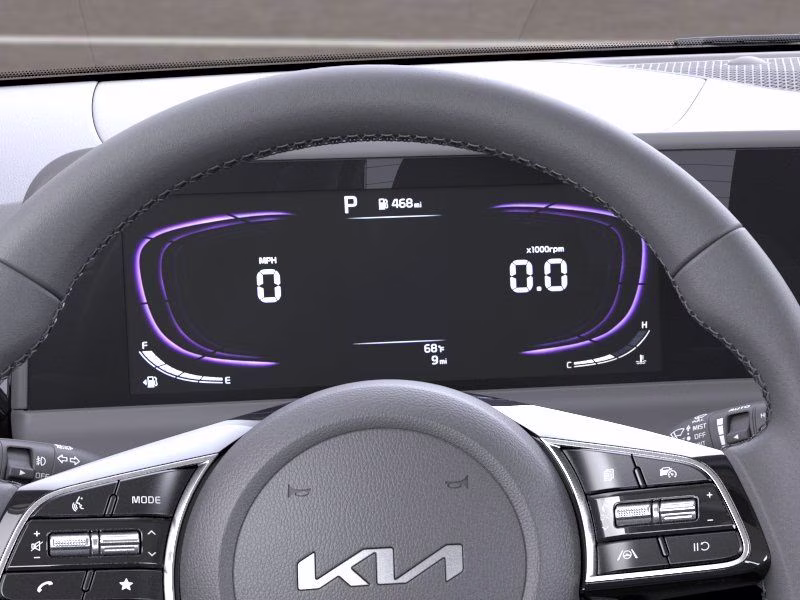 2026 Fusion Black Kia Seltos S AWD SUV