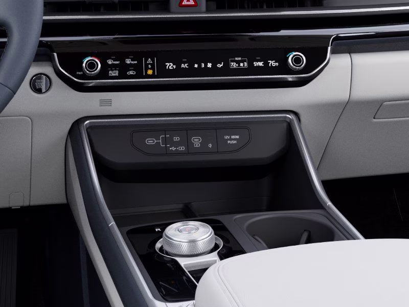 2026 Ceramic Silver Kia Carnival Hybrid SX Prestige FWD Van